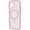 SBS Mag Frame Iphone 16 Plus Pink Backcover - (MAGCOLIP1667P)