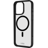 SBS Mag Frame Iphone 16 Pro Black Backcover - (MAGCOLIP1661PK)