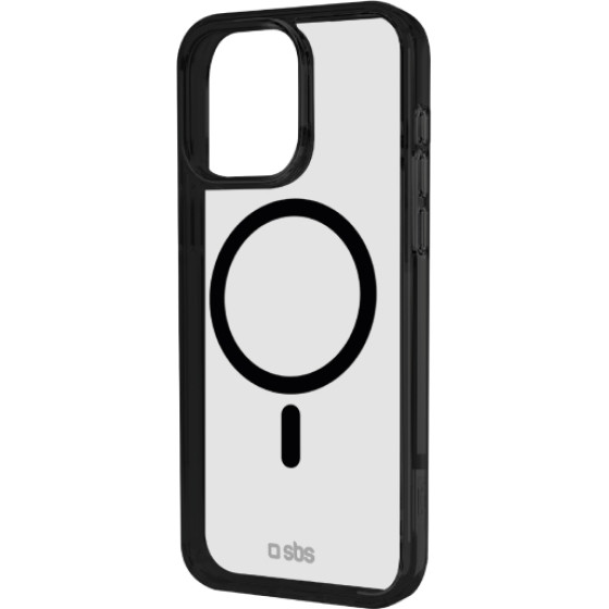 SBS Mag Frame Iphone 16 Pro Black Backcover - (MAGCOLIP1661PK)