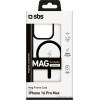 SBS Mag Frame Iphone 16 Pro Max Black Backcover - (MAGCOLIP1667PK)