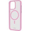SBS Mag Frame Iphone 16 Pro Max Pink Backcover - (MAGCOLIP1667PP)