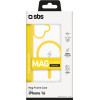SBS Mag Frame Iphone 16 Yellow Backcover - (MAGCOLIP1661Y)