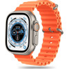 Tech-Protect Replacment Band Icon For Apple Watch 4 / 5 / 6 / 7 / Se (42 / 44 / 45 MM) Orange - (TPRBI5O)