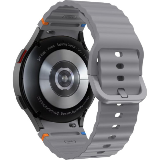 Tech-Protect Replacment Band Sport For Samsung Watch 4 / 5 / 5 Pro / 6 / 7 / Fe Crayon Grey - (TPRSBSW5C)