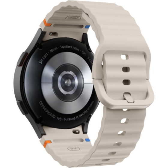 Tech-Protect Replacment Band Sport For Samsung Watch 4 / 5 / 5 Pro / 6 / 7 / Fe Starlight - (TPRSBSW5ST)