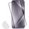 Idol 1991 Tempered Glass Huawei Pura 70 Pro / Ultra 6.8'' 9H 0.30mm 3D Full Glue Semi Curved Finger Unlock Black + Squeezy CARD