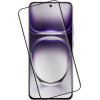 Idol 1991 Tempered Glass Oppo RENO12 Pro 5G CPH2629 6.7'' 9H 0.30mm 3D Edge Glue Semi Curved Finger Unlock BLACK