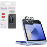 Volte-Tel Camera Glass Cover Samsung Z Flip 6 F741 5G 6.7'' 9H 0.30MM Easy Application SILVER