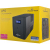 Powertech Ups Line Interactive �� �����, 1500VA, 900W, 4x Schuko, 2x RJ45/RJ11, Usb Type B - (PT-1297)
