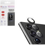 Volte-Tel Camera Glass Cover Samsung S24 5G S921 6.2'' 9H 0.30MM Easy Application BLACK