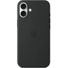 Apple Iphone 16 Plus Silicone Case With Magsafe Black - (MYY93ZMA)