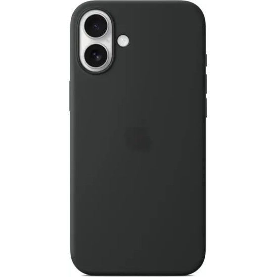 Apple Iphone 16 Plus Silicone Case With Magsafe Black - (MYY93ZMA)