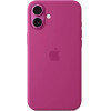 Apple Iphone 16 Plus Silicone Case With Magsafe Fuchsia - (MYYE3ZMA)