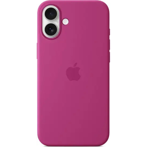 Apple Iphone 16 Plus Silicone Case With Magsafe Fuchsia - (MYYE3ZMA)