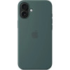 Apple Iphone 16 Plus Silicone Case With Magsafe Lake Green - (MYYH3ZMA)