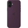 Apple Iphone 16 Plus Silicone Case With Magsafe Plum - (MYYD3ZMA)