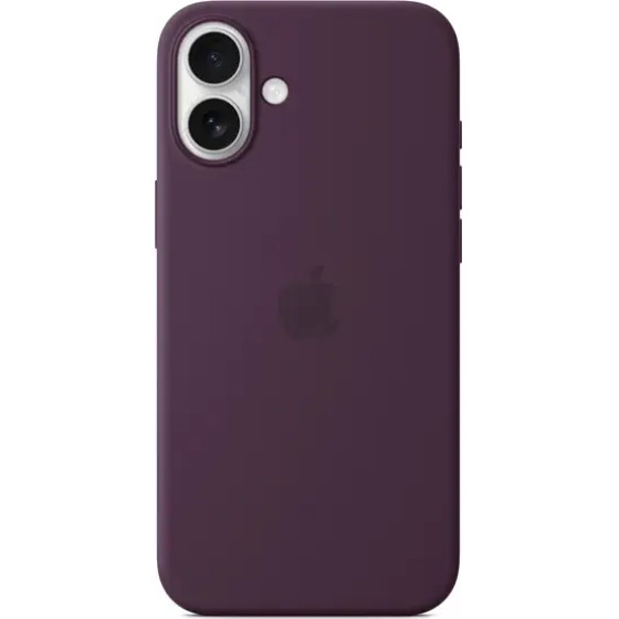 Apple Iphone 16 Plus Silicone Case With Magsafe Plum - (MYYD3ZMA)
