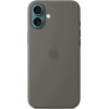 Apple Iphone 16 Plus Silicone Case With Magsafe Stone Gray - (MYYC3ZMA)
