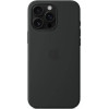 Apple Iphone 16 Pro Max Silicone Case With Magsafe Black - (MYYT3ZMA)