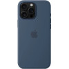 Apple Iphone 16 Pro Max Silicone Case With Magsafe Denim - (MYYU3ZMA)