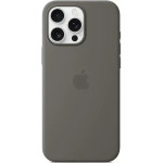 Apple Iphone 16 Pro Max Silicone Case With Magsafe Stone Gray - (MYYV3ZMA)