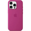 Apple Iphone 16 Pro Silicone Case With Magsafe Fuchsia - (MYYN3ZMA)
