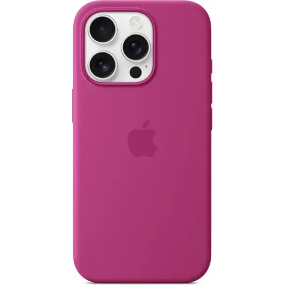 Apple Iphone 16 Pro Silicone Case With Magsafe Fuchsia - (MYYN3ZMA)