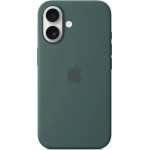 Apple Iphone 16 Silicone Case With Magsafe Lake Green - (MYY83ZMA)