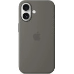 Apple Iphone 16 Silicone Case With Magsafe Stone Gray - (MYY33ZMA)