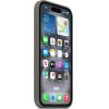 Apple Iphone 16 Silicone Case With Magsafe Stone Gray - (MYY33ZMA)