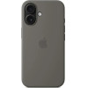 Apple Iphone 16 Silicone Case With Magsafe Stone Gray - (MYY33ZMA)