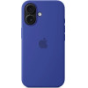 Apple Iphone 16 Silicone Case With Magsafe Ultramarine - (MYY63ZMA)