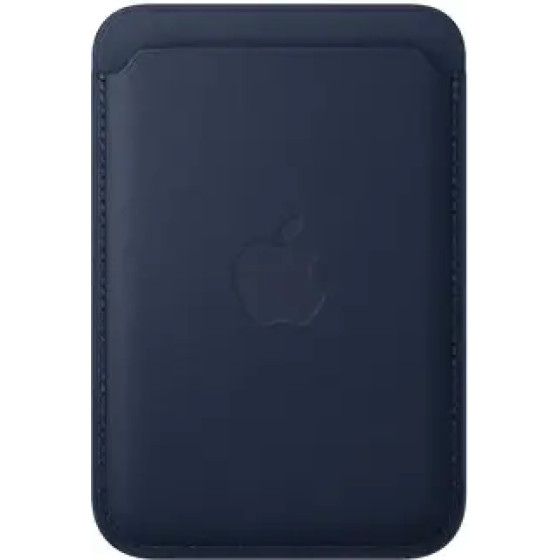 Apple Iphone Finewoven Wallet With Magsafe Deep Blue - (MA6X4ZMA)