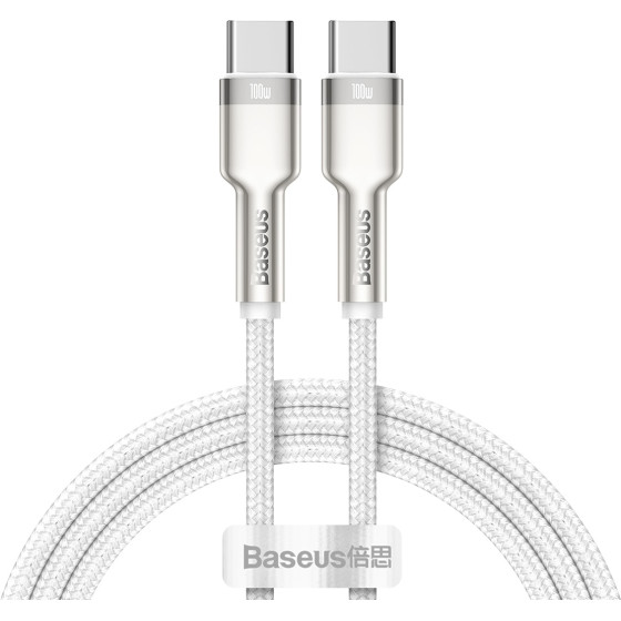 Baseus ������� �������� Cafule Metal Pd Type C �� Type C 100W 1 m ����� - (CATJK-C02)