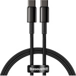 Baseus ������� �������� Tungsten Pd Type C �� Type C 100W 1m ����� - (CATWJ-01)