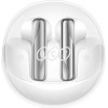 QCY Ailypods Clear White - Semi-Ear 13mm driver, Wind Cancel Enc For calls, Ncvm & Air Case Tws Bt - (6957141408926)