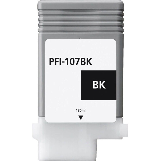 Ink Cartridge Black Replaces Canon 6705B001, PFI107BK OEM - (PFI-107BK_IC)