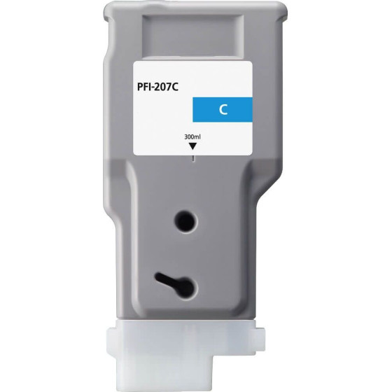 Ink Cartridge Cyan Replaces Canon 8790B001, PFI207C OEM - (PFI-207C_IC)