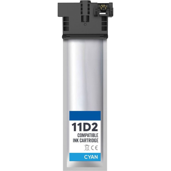 Ink Cartridge Cyan Replaces Epson C13T11D240, T11D240 OEM - (C13T11D240_IC)