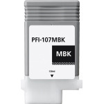 Ink Cartridge Mat Black Replaces Canon 6704B001, PFI107MBk OEM - (PFI-107MBK_IC)