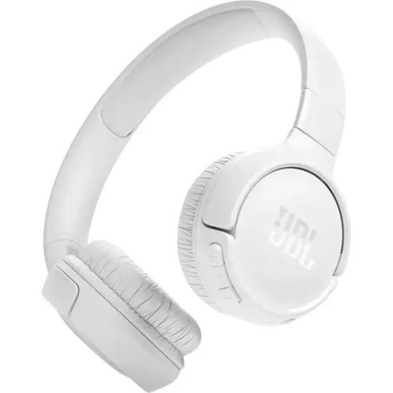 JBL Wireless Headphones Tune 520BT White - (JBLT520BTWHTEU)