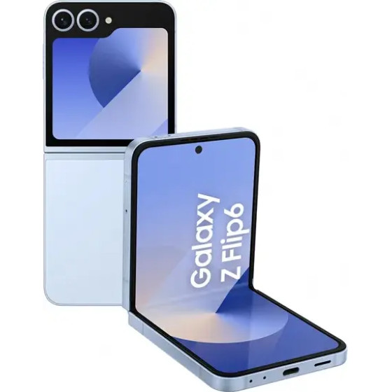Samsung Galaxy Z Flip6 Smartphone 256GB Blue - (SM-F741BLBGEUE)