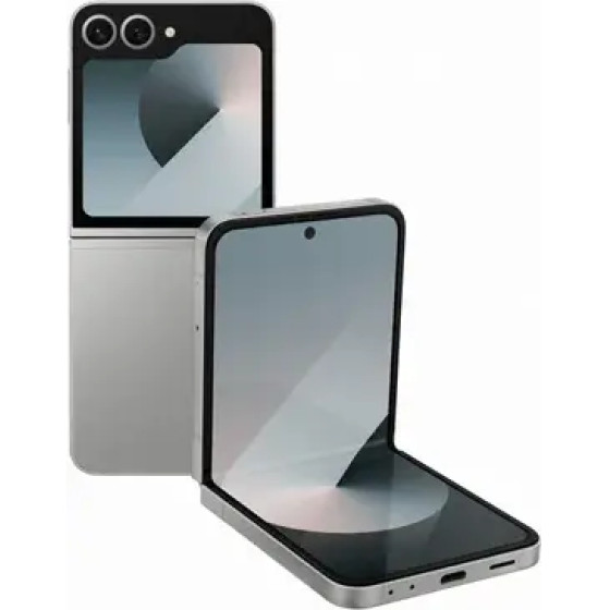 Samsung Galaxy Z Flip6 Smartphone 512GB Silver Shadow - (SM-F741BZSHEUE)