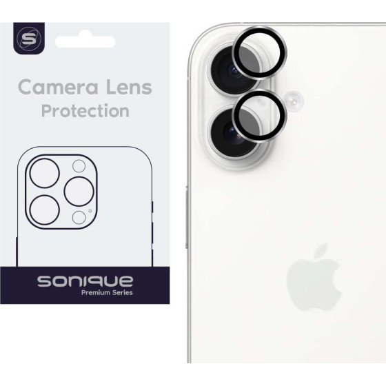 Sonique Camera Protection Lens Pro Apple Iphone 16 / Iphone 16 Plus Silver