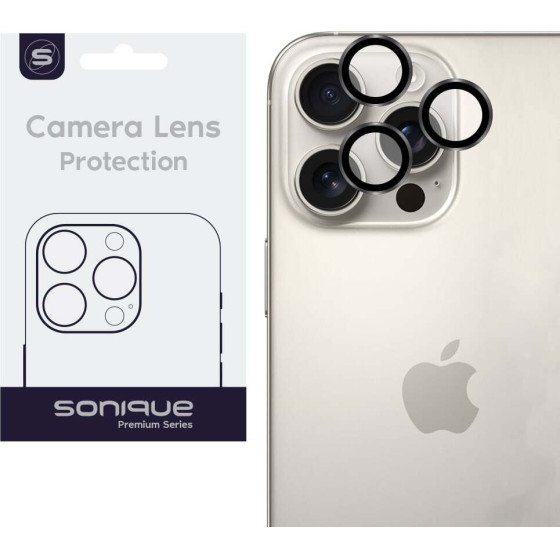 Sonique Camera Protection Lens Pro Apple Iphone 16 Pro / Iphone 16 Pro Max Grey