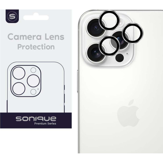 Sonique Camera Protection Lens Pro Apple Iphone 16 Pro / Iphone 16 Pro Max Silver