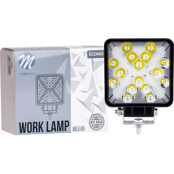 M-Tech ��������� �������� 12-30V 46W 46XSmd Led max1300lm ��������:10cm Combo ���������� Econo -1 ���. - (WLE45)
