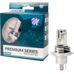 M-Tech ����� H4 9-32V 6.500K 5.000lm 50W CSP1860 Led All In One Premium Series - 1 ���. - (LSAL4-01B)