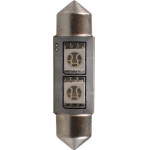 M-Tech �������� ����������� C5W 12V SV8.5 36mm 2xSMD5050 Led ���� CAN-Bus - 1 ���. - (L304B)