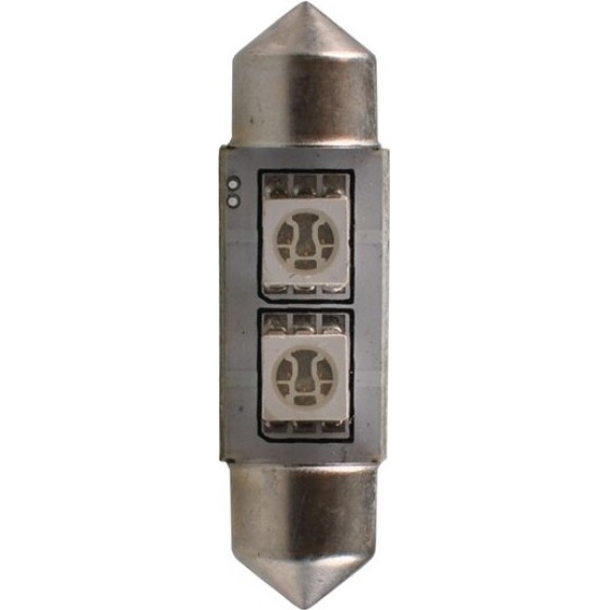 M-Tech �������� ����������� C5W 12V SV8.5 36mm 2xSMD5050 Led ���� CAN-Bus - 1 ���. - (L304B)